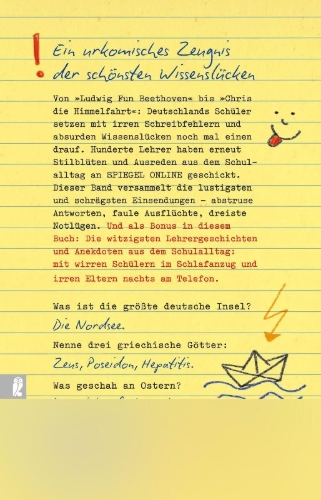 Buchcover und Innenansicht für das Buch: Nenne drei Hochkulturen: Römer, Ägypter, Imker
