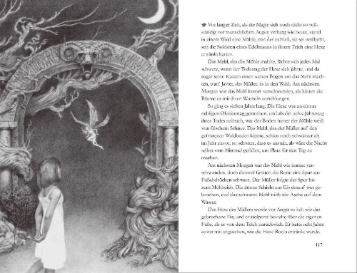 Buchcover und Innenansicht für das Buch: The Labyrinth of the Faun