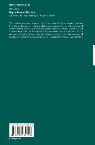 Buchcover und Innenansicht für das Buch: Digital Competition Law