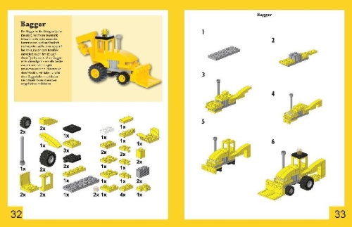 Buchcover und Innenansicht für das Buch: Brick Cars and Trucks