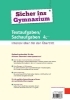 Buchcover und Innenansicht für das Buch: Sicher ins Gymnasium Textaufgaben/Sachaufgaben 4. Klasse