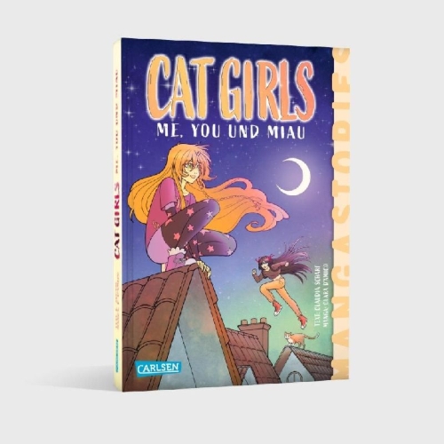 Buchcover und Innenansicht für das Buch: CAT GIRLS Band 2 - ME, YOU und MIAU