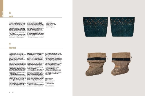 Buchcover und Innenansicht für das Buch: Textiles of Japan
