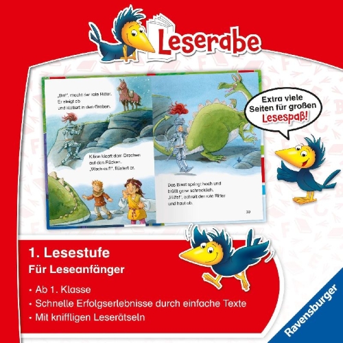 Buchcover und Innenansicht für das Buch: Leserabe Sonderausgaben - Spannende Rittergeschichten
