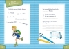 Buchcover und Innenansicht für das Buch: Mein erster Schultag - Fußball