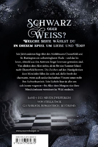 Buchcover und Innenansicht für das Buch: Night of Crowns, Band 1: Spiel um dein Schicksal (Epische Dark-Academia-Romantasy von SPIEGEL-Bestsellerautorin Stella Tack)