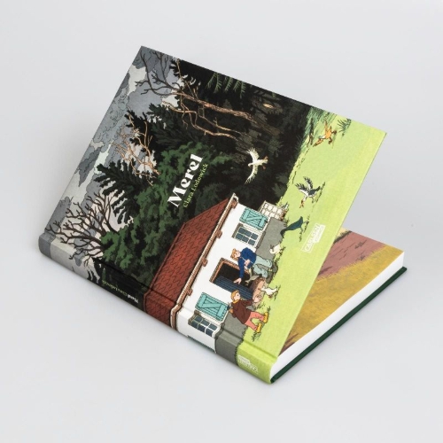 Buchcover und Innenansicht für das Buch: Merel