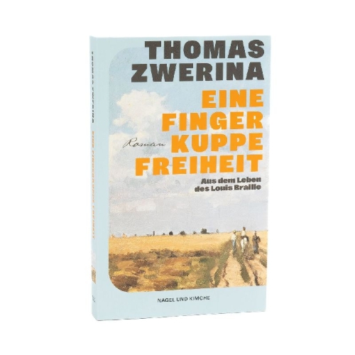 Buchcover und Innenansicht für das Buch: Eine Fingerkuppe Freiheit