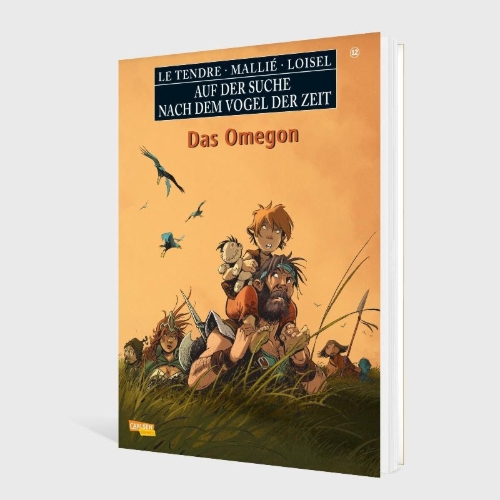 Buchcover und Innenansicht für das Buch: La Quête de l'Oiseau du Temps - Avant la Quête - Tome 8: L'Omégon
