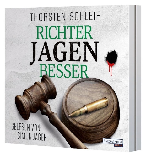 Buchcover und Innenansicht für das Buch: Richter jagen besser