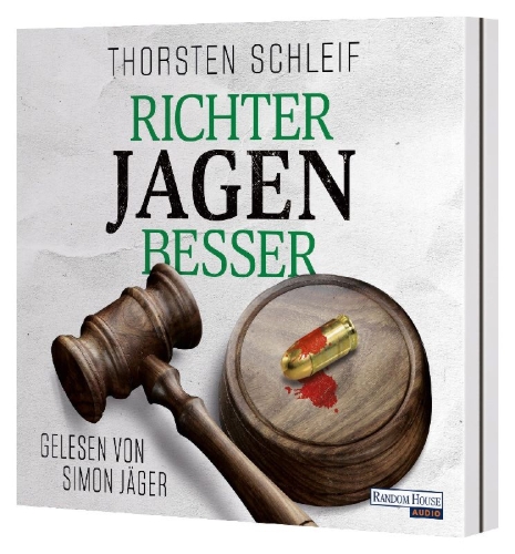 Buchcover und Innenansicht für das Buch: Richter jagen besser