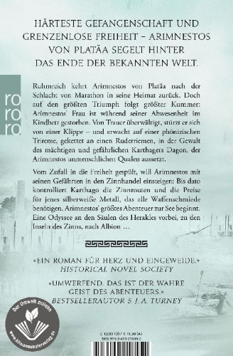 Buchcover und Innenansicht für das Buch: Poseidon's Spear