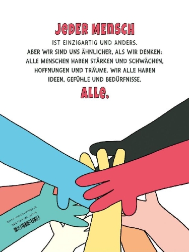 Buchcover und Innenansicht für das Buch: Everybody!