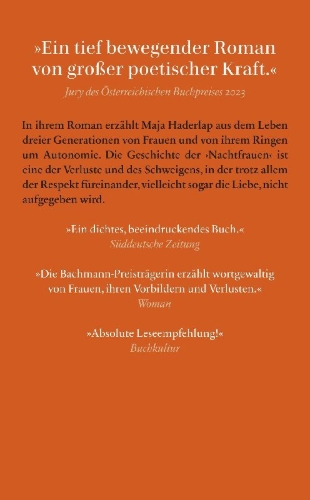 Buchcover und Innenansicht für das Buch: Nachtfrauen