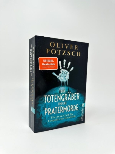 Buchcover und Innenansicht für das Buch: Der Totengräber und die Pratermorde