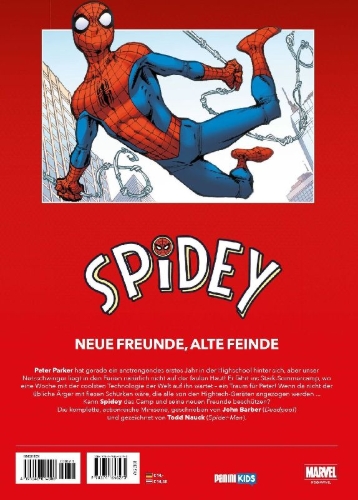 Buchcover und Innenansicht für das Buch: Spidey: School's Out (2018) #1-#6