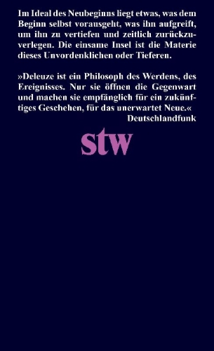 Buchcover und Innenansicht für das Buch: L´ile déserte et autres textes. Textes et entretiens 1953 - 1974