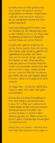 Buchcover und Innenansicht für das Buch: Du bist in einer Krise. Herzlichen Glückwunsch. Jetzt wird alles gut!