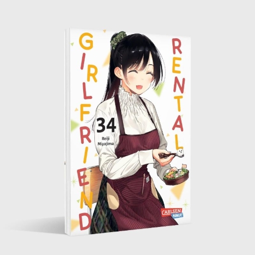 Buchcover und Innenansicht für das Buch: Kanojo, okarishimasu