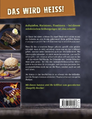 Buchcover und Innenansicht für das Buch: Grillen & Killen