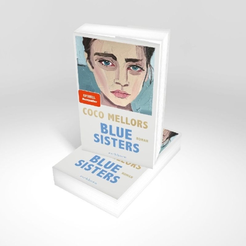 Buchcover und Innenansicht für das Buch: Blue Sisters