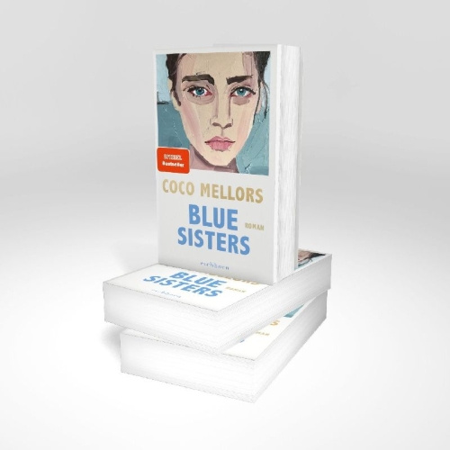 Buchcover und Innenansicht für das Buch: Blue Sisters