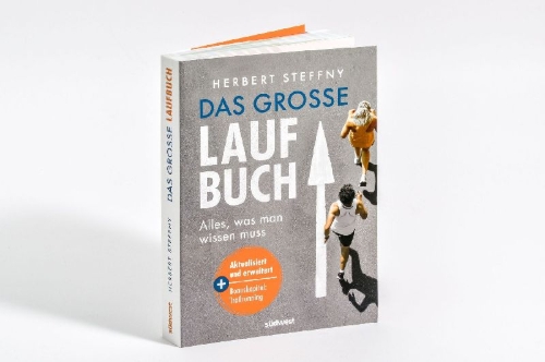 Buchcover und Innenansicht für das Buch: Das große Laufbuch