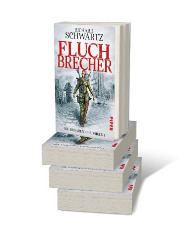 Buchcover und Innenansicht für das Buch: Fluchbrecher