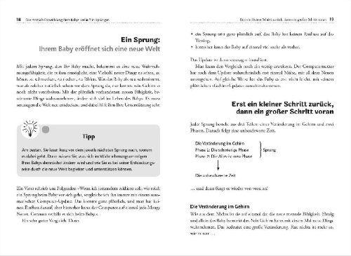 Buchcover und Innenansicht für das Buch: Oei, ik groei!