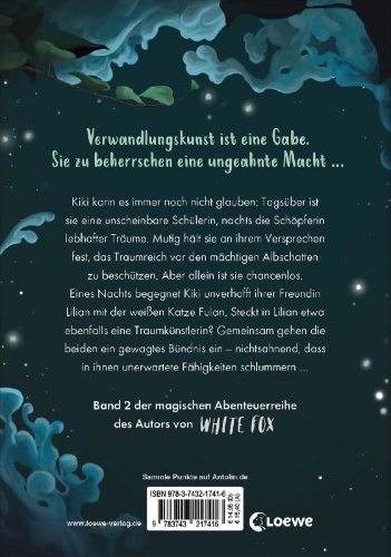 Buchcover und Innenansicht für das Buch: The Dream Maker and the Gemini Alliance