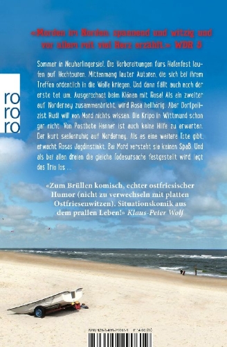 Buchcover und Innenansicht für das Buch: Mörderjagd mit Inselblick