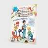 Buchcover und Innenansicht für das Buch: Die Schule der magischen Tiere Beschäftigung: Kreativer Malblock