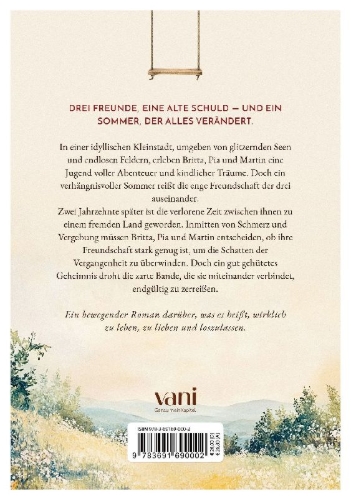 Buchcover und Innenansicht für das Buch: Der Sommer, der uns blieb