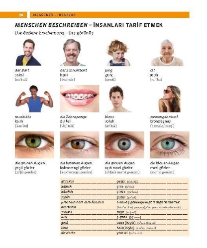 Buchcover und Innenansicht für das Buch: PONS Bildwörterbuch Türkisch