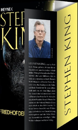 Buchcover und Innenansicht für das Buch: Pet Sematary