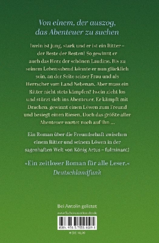 Buchcover und Innenansicht für das Buch: Iwein Löwenritter
