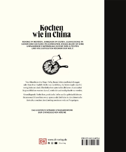 Buchcover und Innenansicht für das Buch: Die chinesische Küche