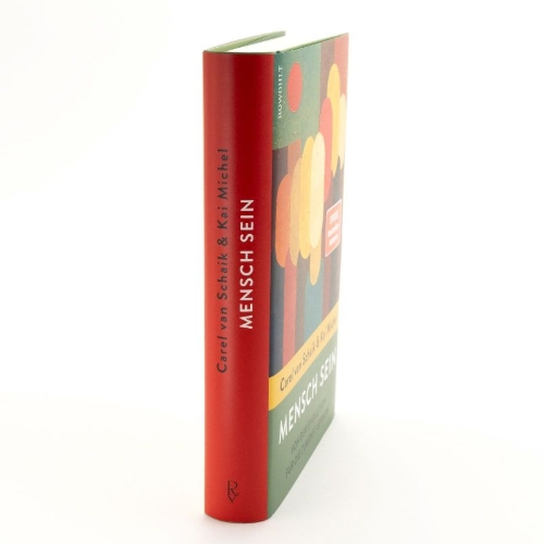 Buchcover und Innenansicht für das Buch: Mensch sein