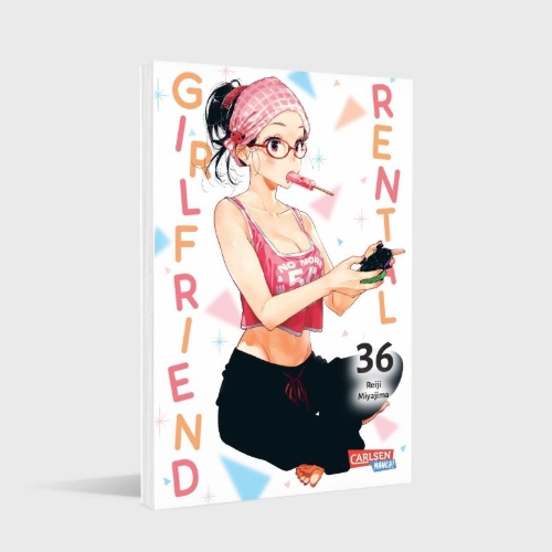 Buchcover und Innenansicht für das Buch: Kanojo, okarishimasu