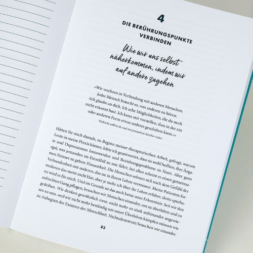 Buchcover und Innenansicht für das Buch: Maybe You Should Talk to Someone: The Workbook