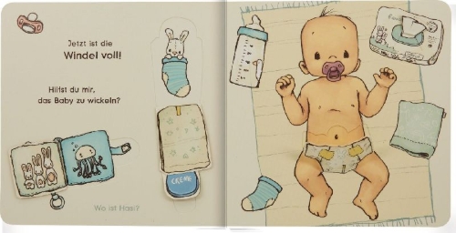 Buchcover und Innenansicht für das Buch: Pipikackabuch