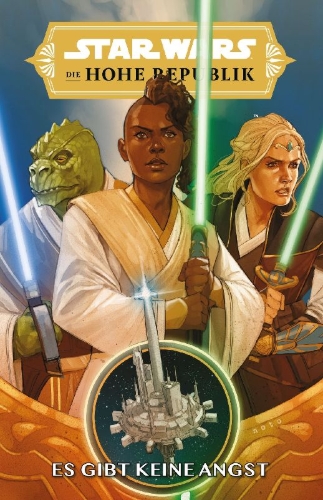 Buchcover und Innenansicht für das Buch: US-Star Wars: The High Republic - There is no Fear [#1-#5 2021]