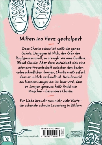 Buchcover und Innenansicht für das Buch: Heartstopper Volume 1 (deutsche Hardcover-Ausgabe)