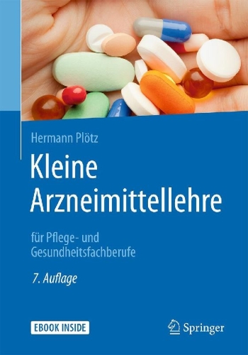 Buchcover und Innenansicht für das Buch: Kleine Arzneimittellehre