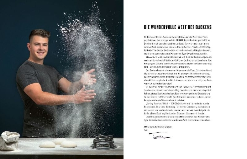 Buchcover und Innenansicht für das Buch: Baking Passion