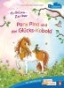 Buchcover und Innenansicht für das Buch: Hufeisen-Zauber - Pony Pina und der Glücks-Kobold