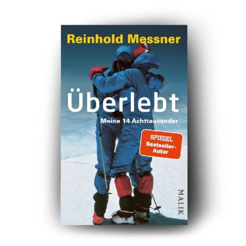 Buchcover und Innenansicht für das Buch: Überlebt