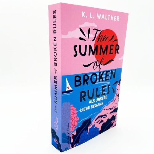 Buchcover und Innenansicht für das Buch: The Summer of Broken Rules