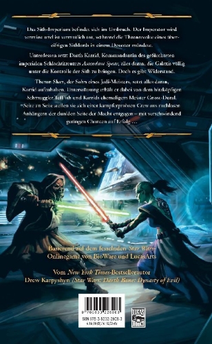 Buchcover und Innenansicht für das Buch: Star Wars The Old Republic - Annihilation
