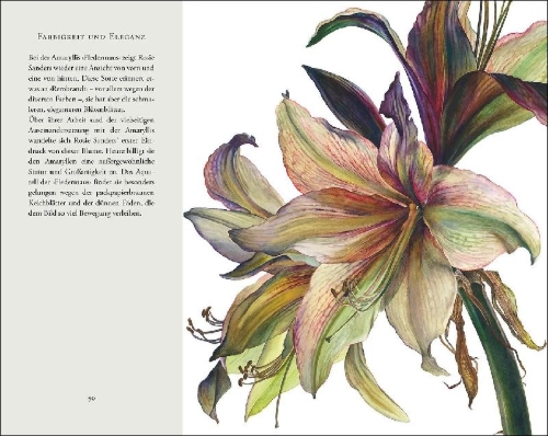 Buchcover und Innenansicht für das Buch: Überwältigende Blüten